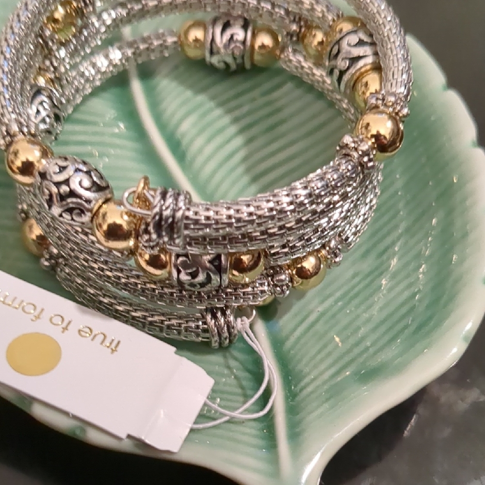 3 Layer Coil Bracelet